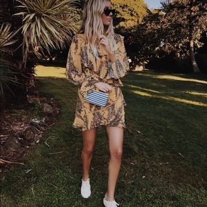 keepsake light up mini dress